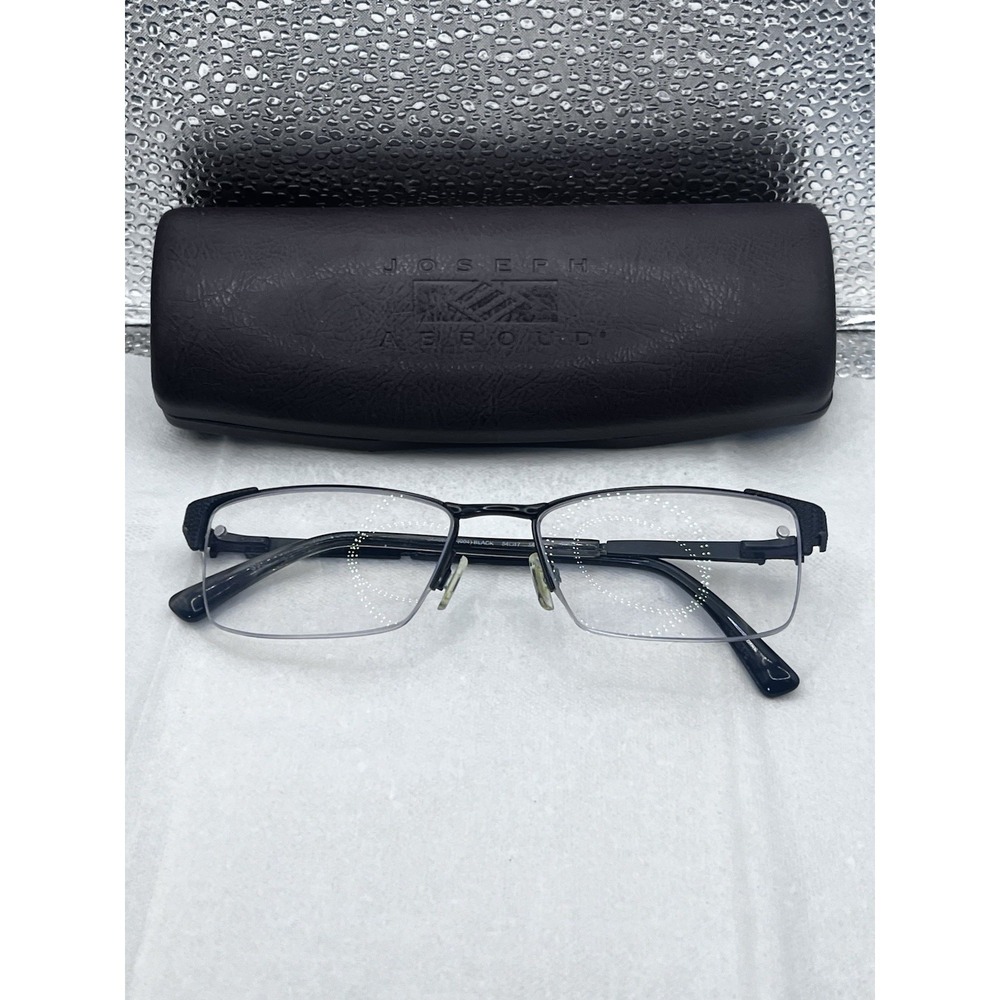 Joseph‎ Abboud JA4086 001 Men's Eyeglasses Frames only Half-rim 54-17-140 Black
